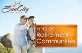 Retirement Communities in Tucson AZ and Surrounding Areas