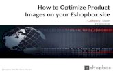 How to optimize product images on your eshopbox site