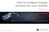 How to configure google analytics for your store