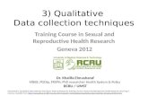 3.Qualitative data collection techniques by  elmusharaf