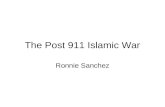 The  Post 911  Islamic  War