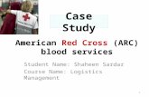 Case Study: American Red Cross (ARC) blood services