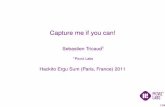 HES2011 - Sebastien Tricaud - Capture me if you can