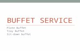 Buffet service