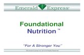 Emerald Express - All Natural Nutrition for a Healthy Foundation
