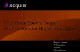 4 Open Source Drupal Applications for Higher Education