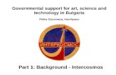 Governmental support for art, science and technology in Bulgaria