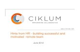 Ciklum Seminar Zurich June 20, 2012 - Ganna Matkovska (Ciklum)