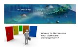 Where to outsource your software development?