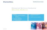 April 2010 Financial Services Industry monthly bulletin