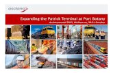 CASE STUDY: Expanding the Patrick terminal at Port Botany