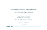 Skills And Attitudes For The Future   Entrepreneurship In Schools. Iceland Des. 2009