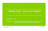 Natural care: it's in our nature