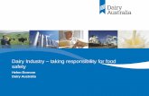 Helen Dornom - Dairy Australia - Dairy Industry – taking responsibility for safety