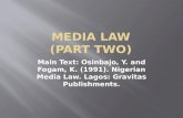 Media law   2