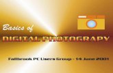 Basics Of Digital Photography