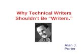 Why Technical Writers Shouldn't be "Writers"