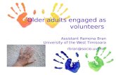 Older Adults Engaged As Volunteers