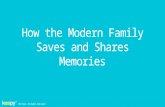 How the Modern Family Saves and Shares Memories