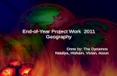 End of-year project work 2011