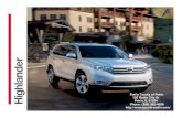 2013 Toyota Highlander Brochure IL | Toyota dealer serving Peoria