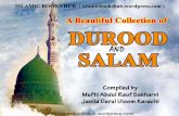 A Beautiful Collection Of Durood And Salam By Mufti Abdul Rauf Sakharvi