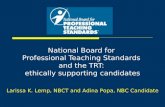 Ethically Supporting National Board Candidates