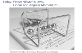 24 Apr 28 Newtons Laws, Linear Angular Momentum Presented