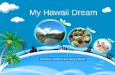 My Hawaii Dream Summer Holiday And Honey Moon Happy