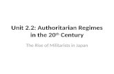 Bmc hist unit 2.2_rise of japanese_militarists