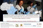 Biosciences eastern and central Africa – International Livestock Research Institute (BecA-ILRI) Hub: Its role on enhancing science and technology capacity in Africa