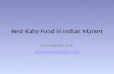 Best baby food in indian market