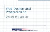 Web Design and Programming