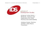 C1.2: Jaideep Gupte, Patricia Justino, Jean-Pierre Tranchant: Endemic Urban Riots: Methods, Impacts and Implication for Child Poverty and Vulnerability