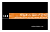 Microsoft's Cloud OS Launch, Revisited