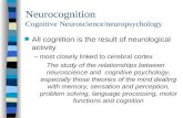 Neurocognition Cognitive Neuroscience/neuropsychology