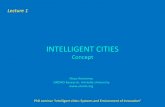 Intelligent cities 1 - Concepts