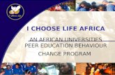 Peer education in african universities  icl