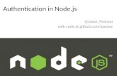 Authentication in Node.js