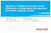 Windows 7 Deployment with Novell ZENworks Configuration Management and ENGL Imaging Toolkit