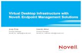 Virtual Desktop Infrastructure with Novell Endpoint Management Solutions