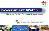 Government Watch - Citizens’ Action for Good Governance