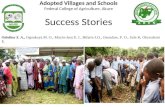 FCA Akure adopted village success story 2013