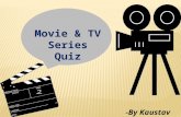 Movie and TV Quiz