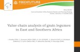 Value chain analysis of grain legumes in East and Southern Africa