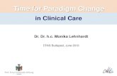 Time for Paradigm Change in Clinical Care (EFAS, ESPCI) - Dr., Dr.h.c. Monika Lehnhardt, EN