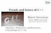 Trends and future of C++: Evolving a systems language for performance - by Bjarne Stroustrup