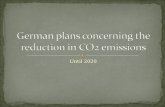 Reduction of CO2 Emissions - German Presentation