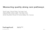How to commission for improving health outcomes: measuring quality along care pathways