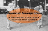 Japanese Immigration Presentation
